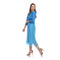 3/4 Sleeve Overlay Dress - DR1205